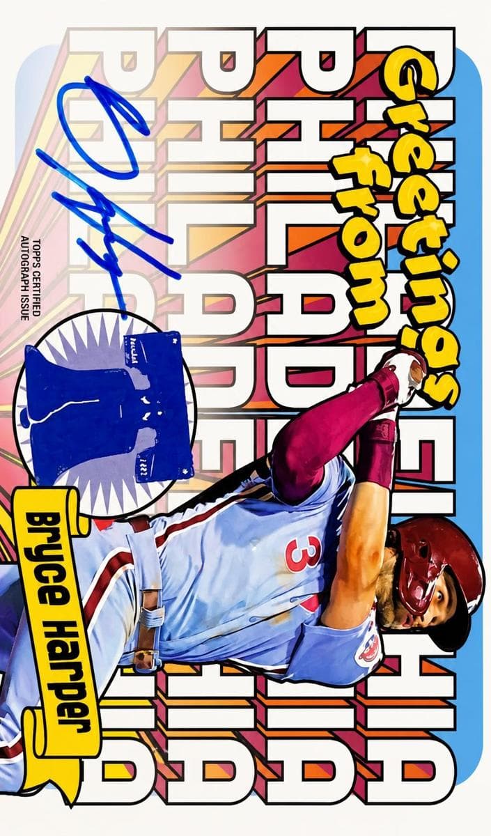 Bryce Harper 2022 topps Topps Archives