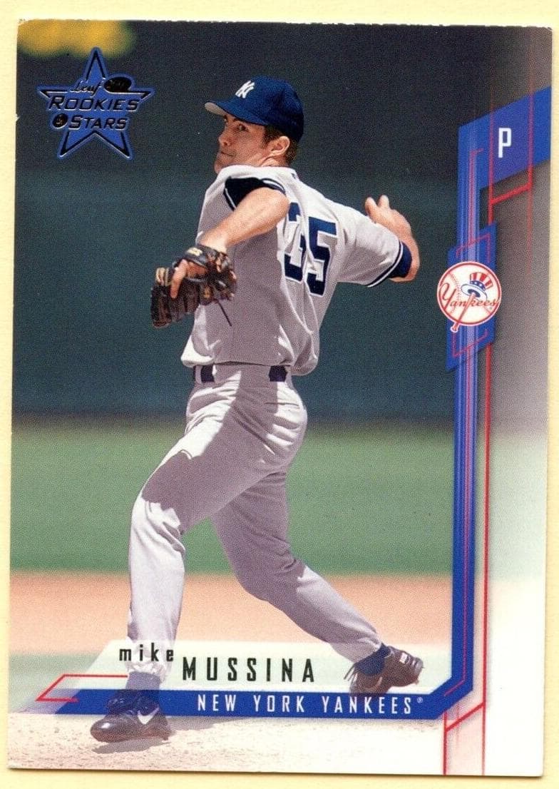 Mike Mussina 2001 leaf Leaf Rookies & Stars