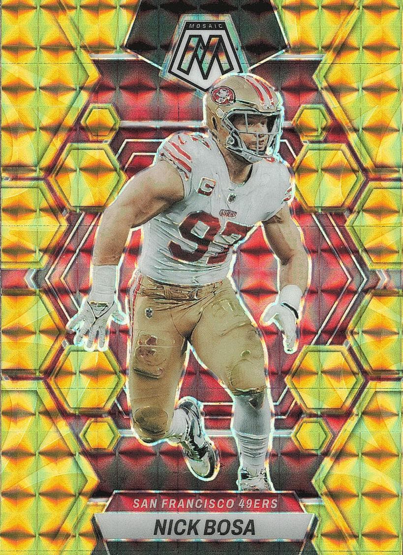 Nick Bosa 2023 panini Panini Mosaic