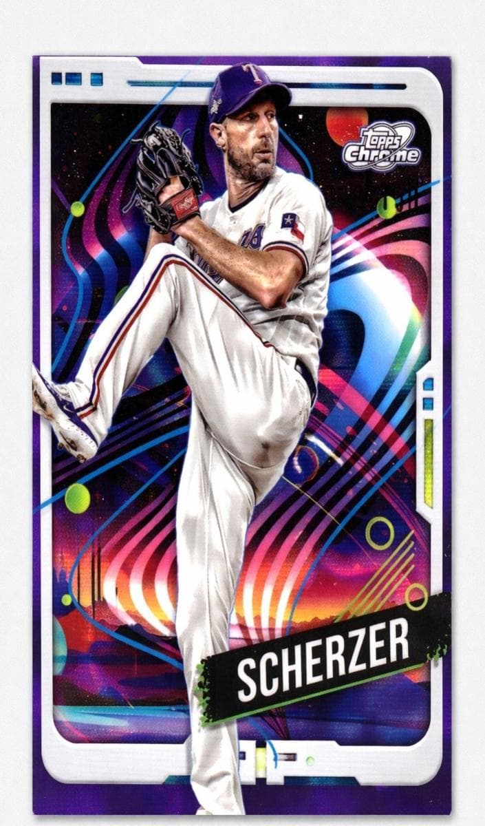 Max Scherzer 2024 topps Topps Cosmic Chrome