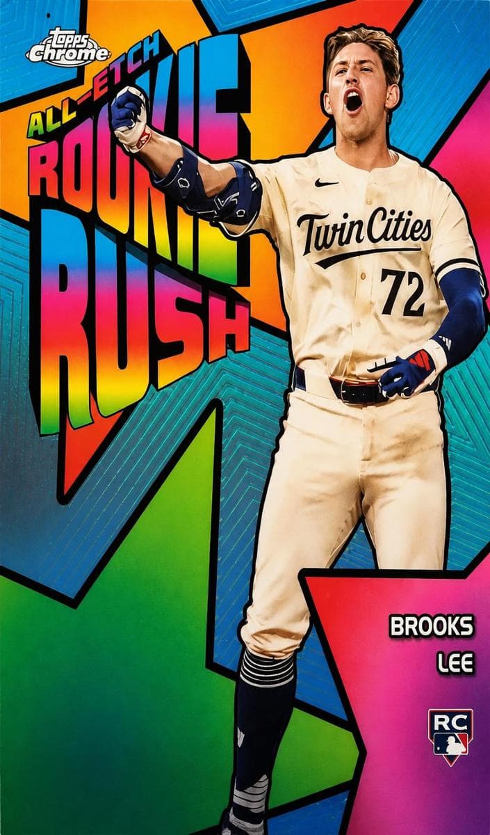 Brooks Lee 2025 topps Chrome