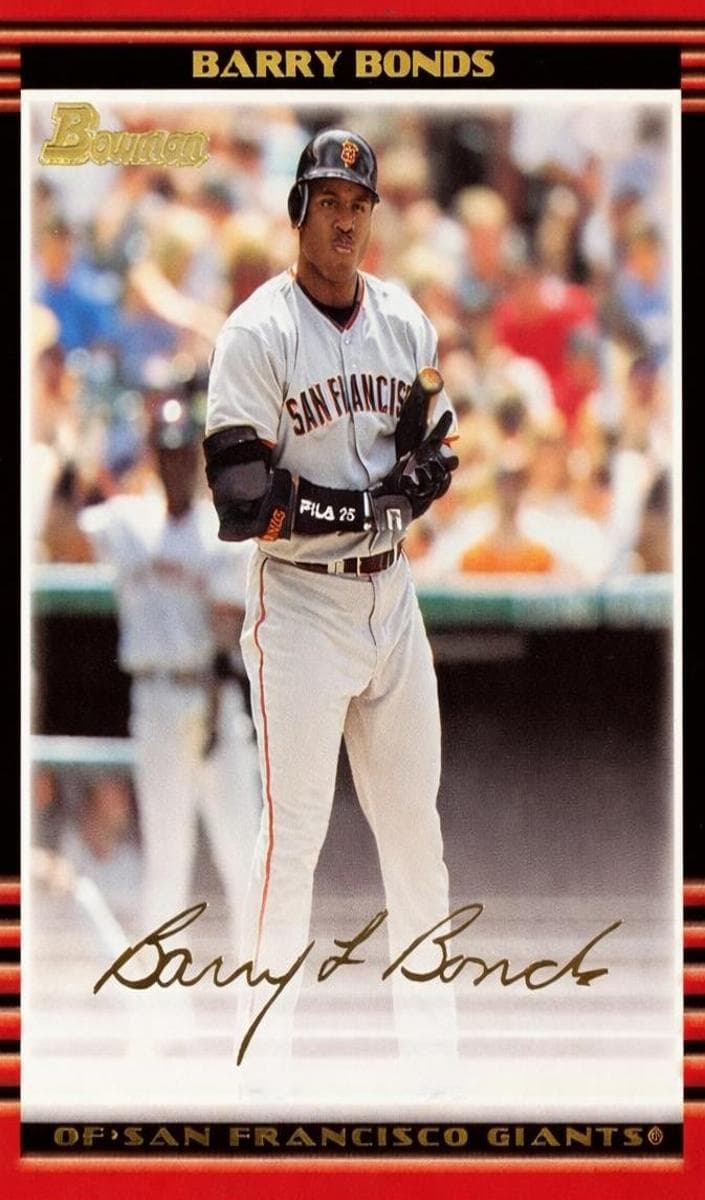 Barry Bonds 2002 topps