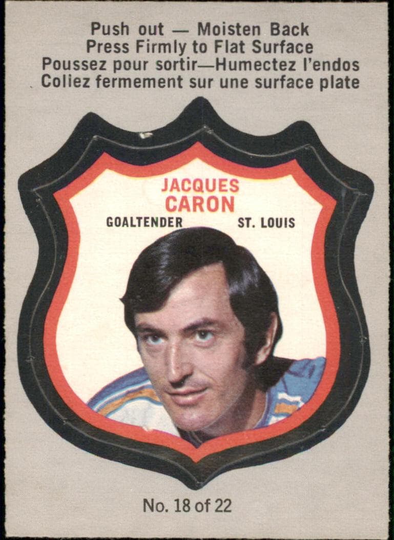 Jacques Caron 1972 o-pee-chee