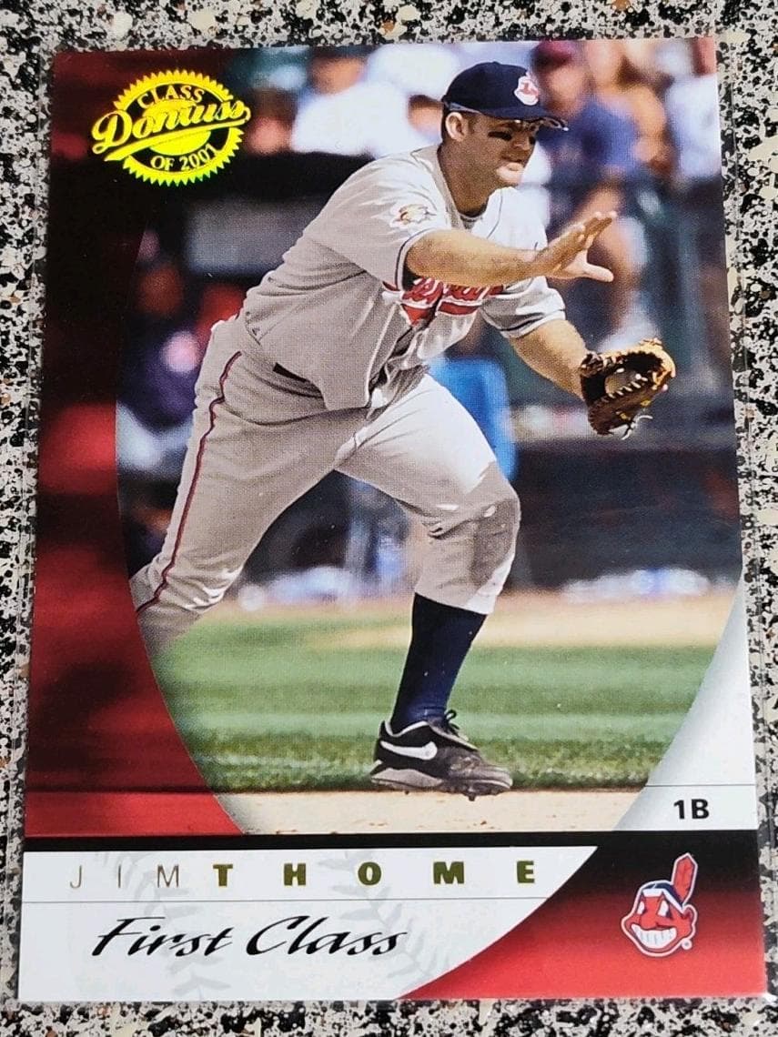 Jim Thome 2001 panini Class Of 2001