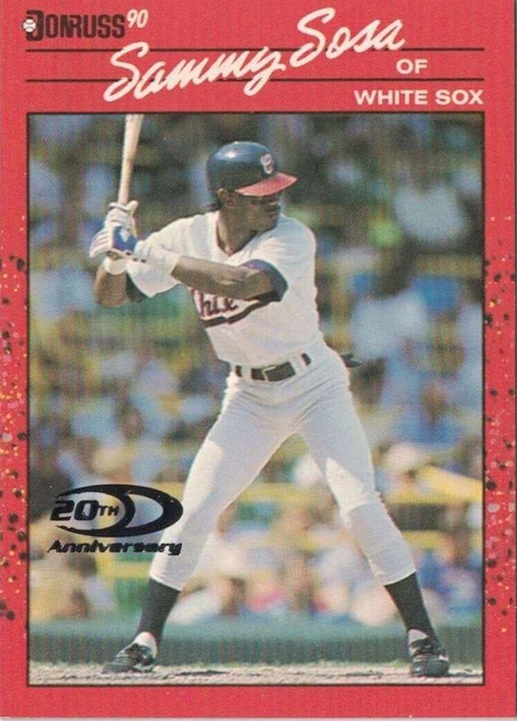 Sammy Sosa 2001 panini Donruss