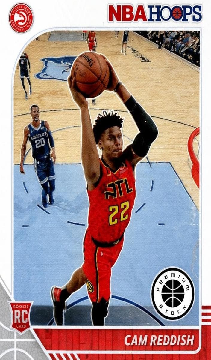 Cam Reddish 2019 panini Hoops Premium Stock Basketball Silver