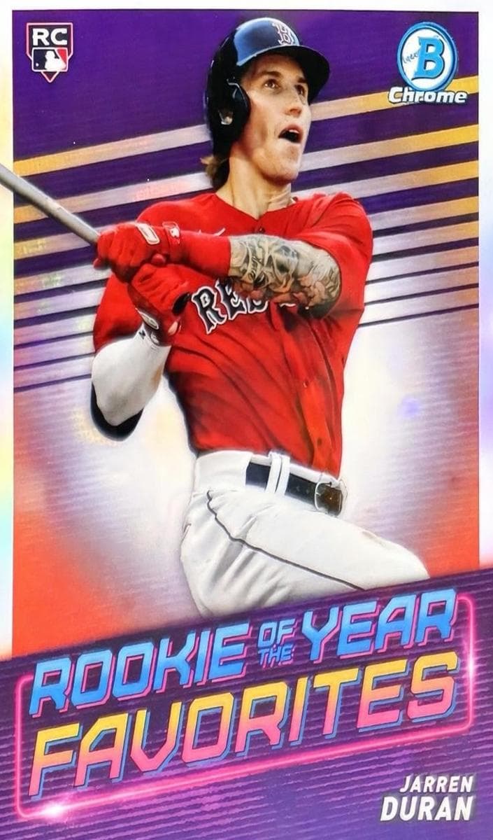 Jarren Duran 2022 bowman Bowman