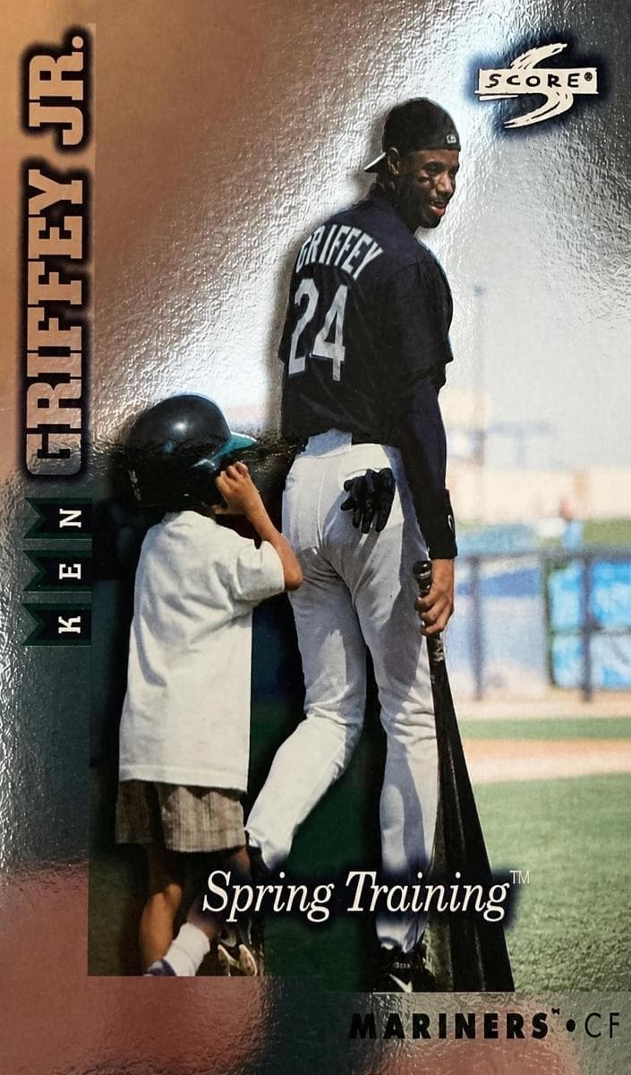 Ken Griffey Jr. 1998 panini Score Rookie & Traded