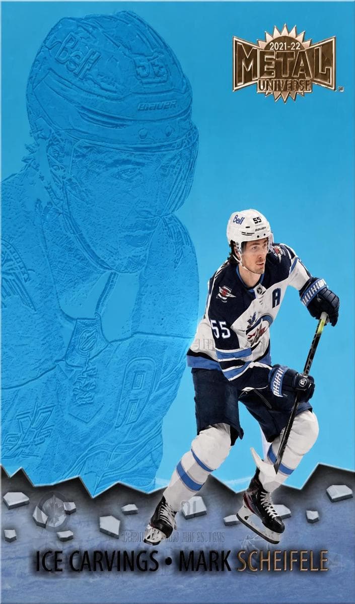 Mark Scheifele 2021 fleer SkyBox Metal Universe