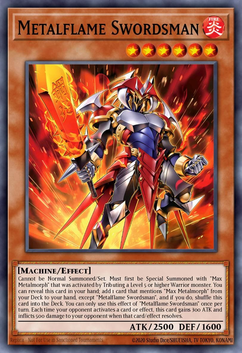 Metalflame Swordsman #SUDA-EN014