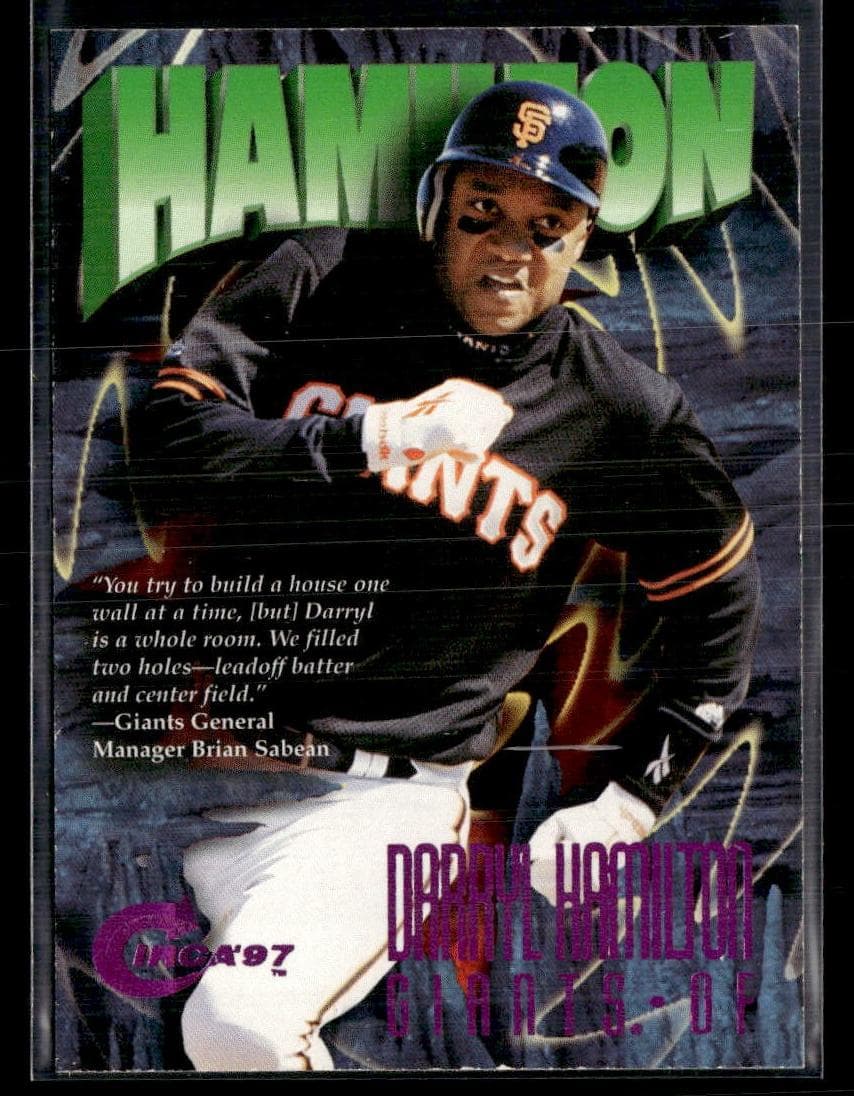 Darryl Hamilton 1997 unknown Circa