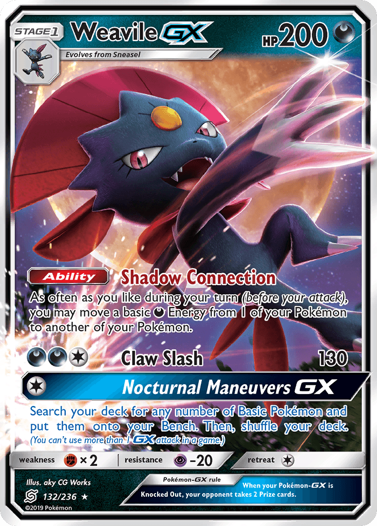 Weavile GX #132