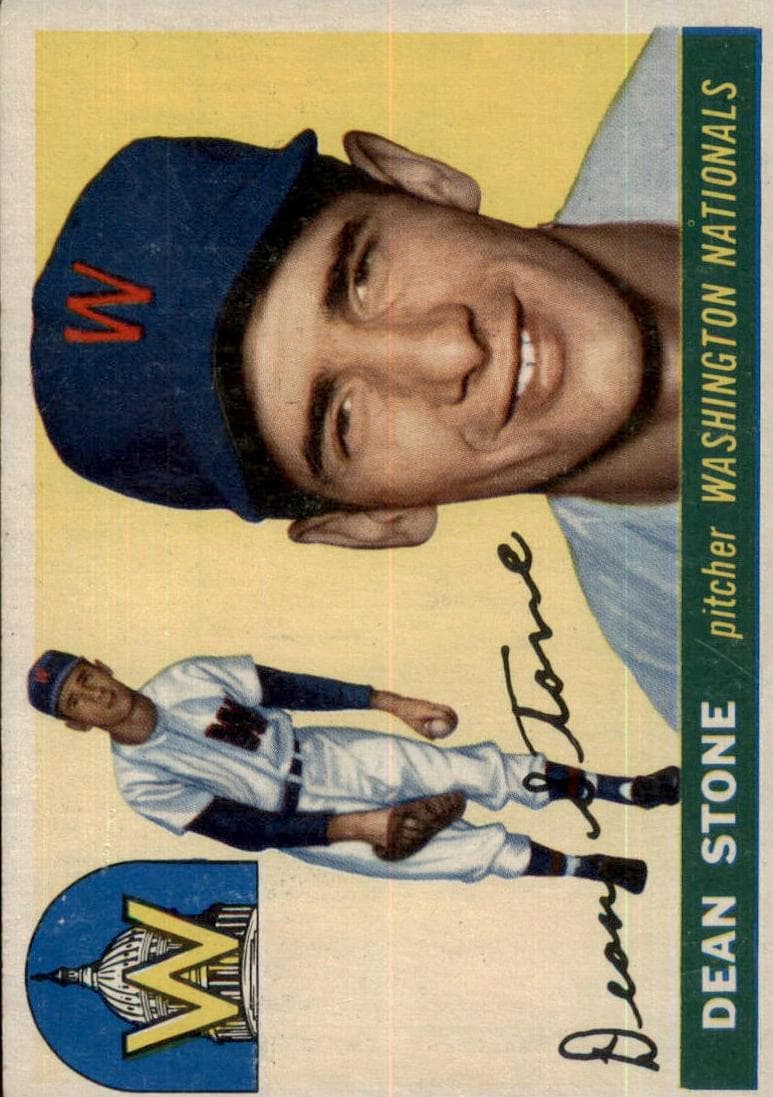 Dean Stone 1955 topps Topps