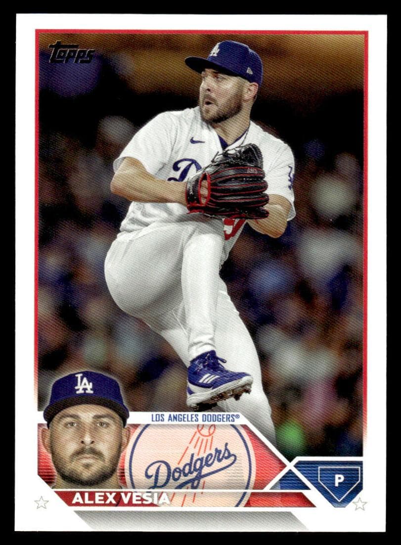 Alex Vesia 2023 topps Topps Update