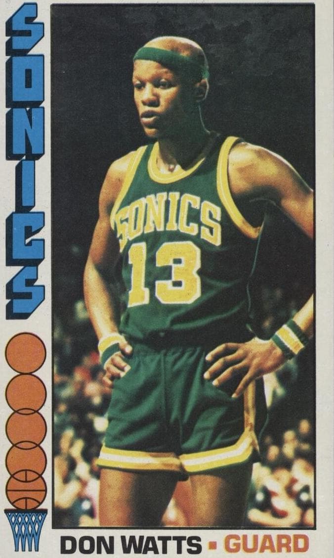 Don Watts 1976 topps