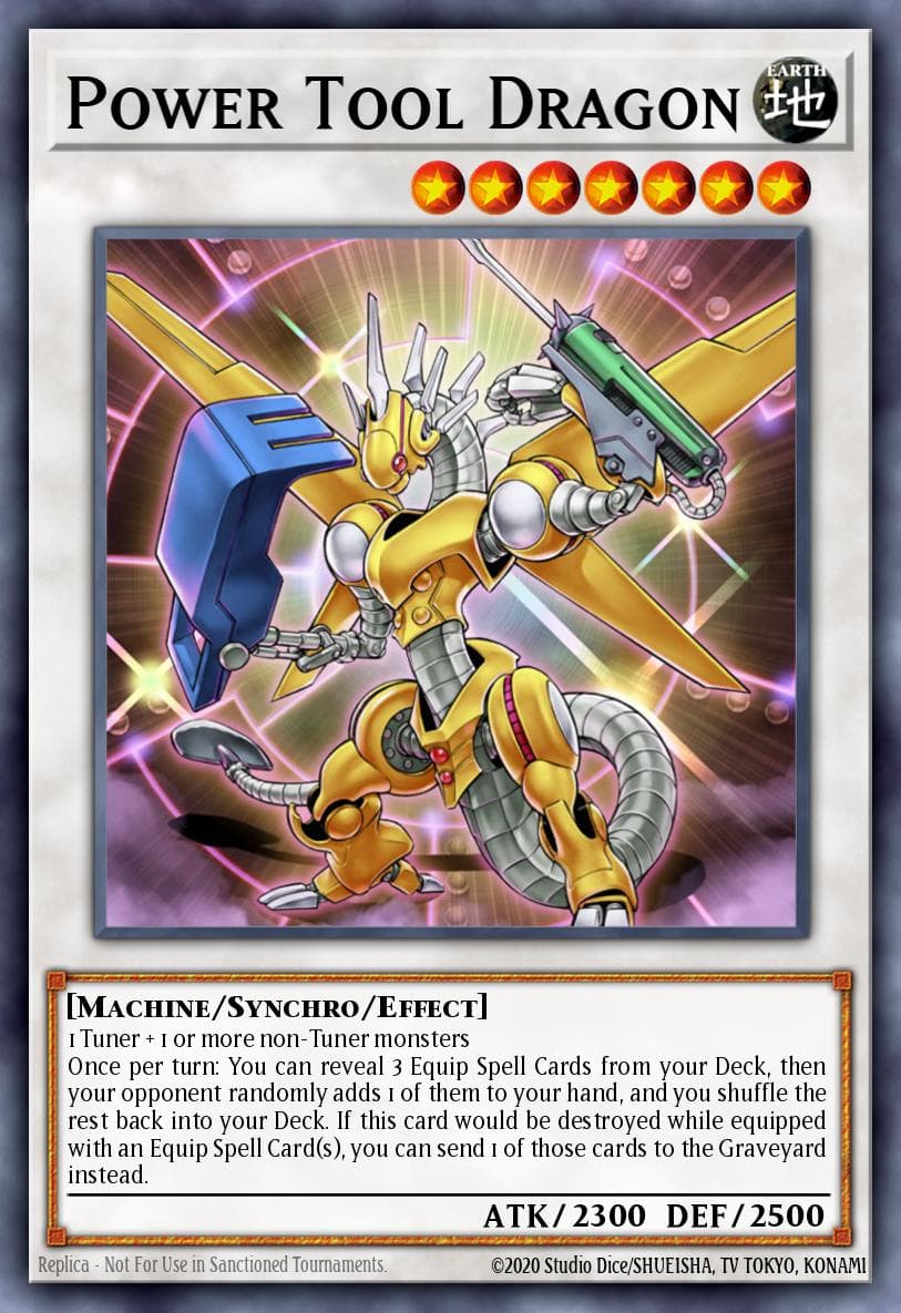Power Tool Dragon 2009 Yu-Gi-Oh! Raging Battle