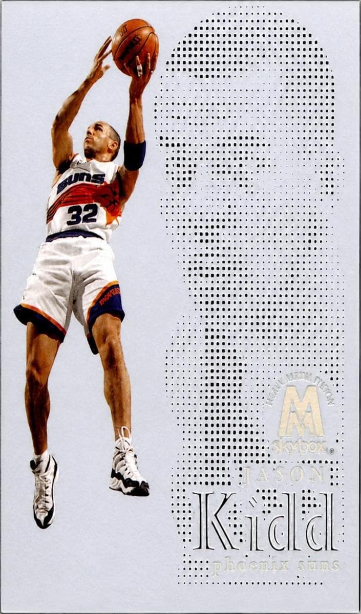 Jason Kidd 1998 skybox Molten Metal