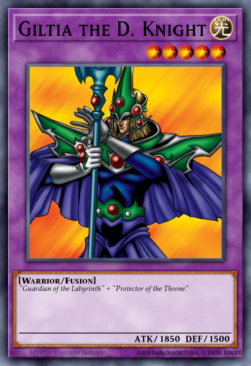 Giltia the D. Knight 2002 Yu-Gi-Oh! Metal Raiders