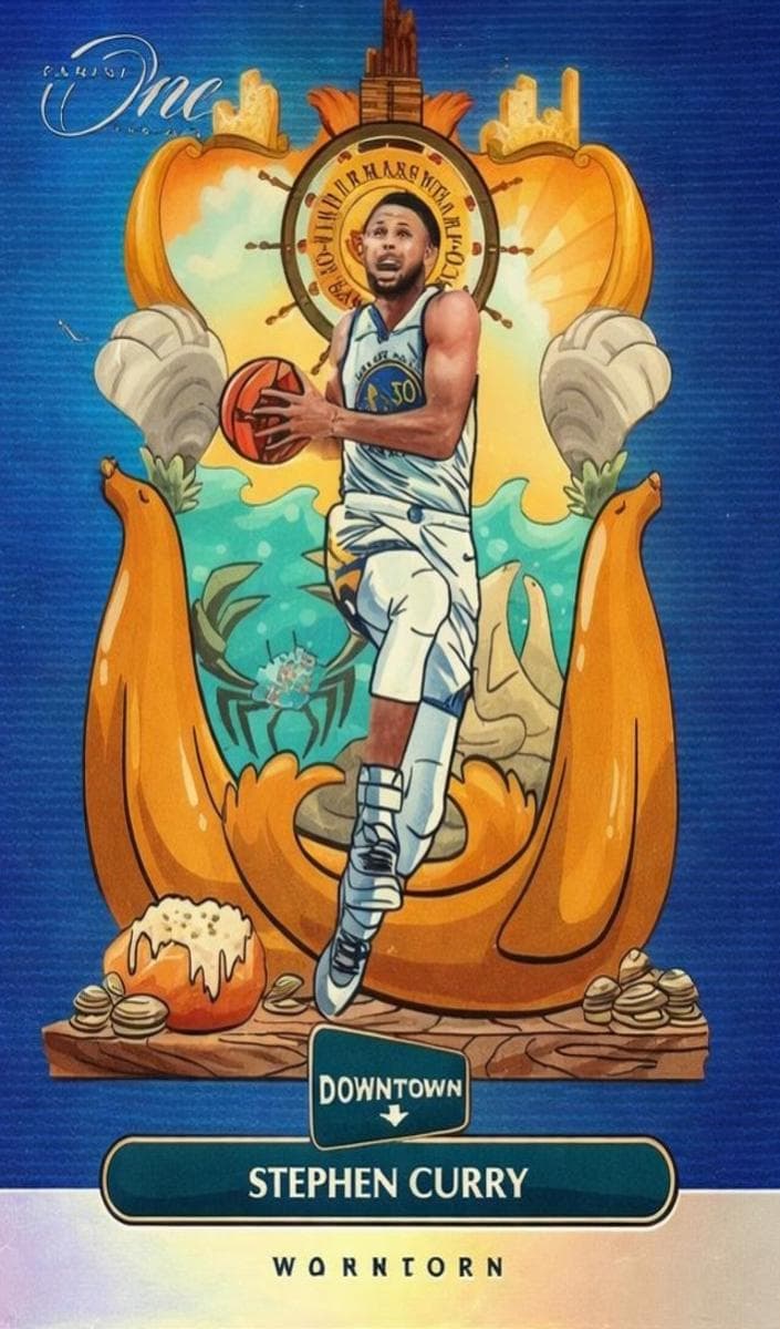 Stephen Curry 2020 panini Panini One and One