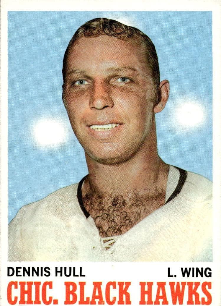 Dennis Hull 1970 topps Topps