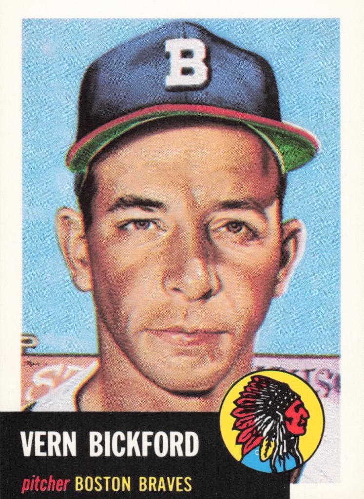 Vern Bickford 1953 topps Topps