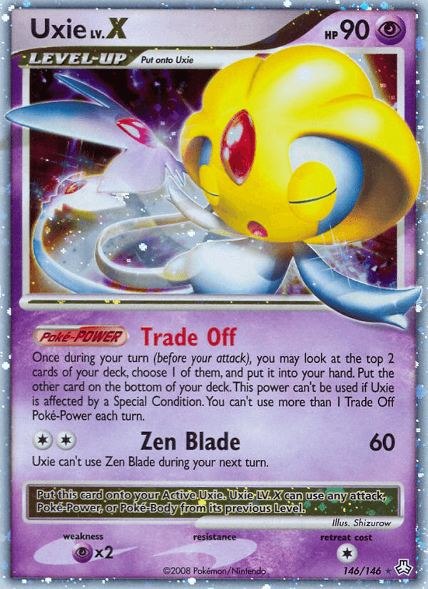 Uxie LV. X 2008 Pokemon Legends Awakened