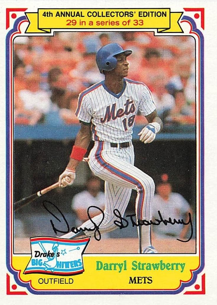 Darryl Strawberry 1984 topps