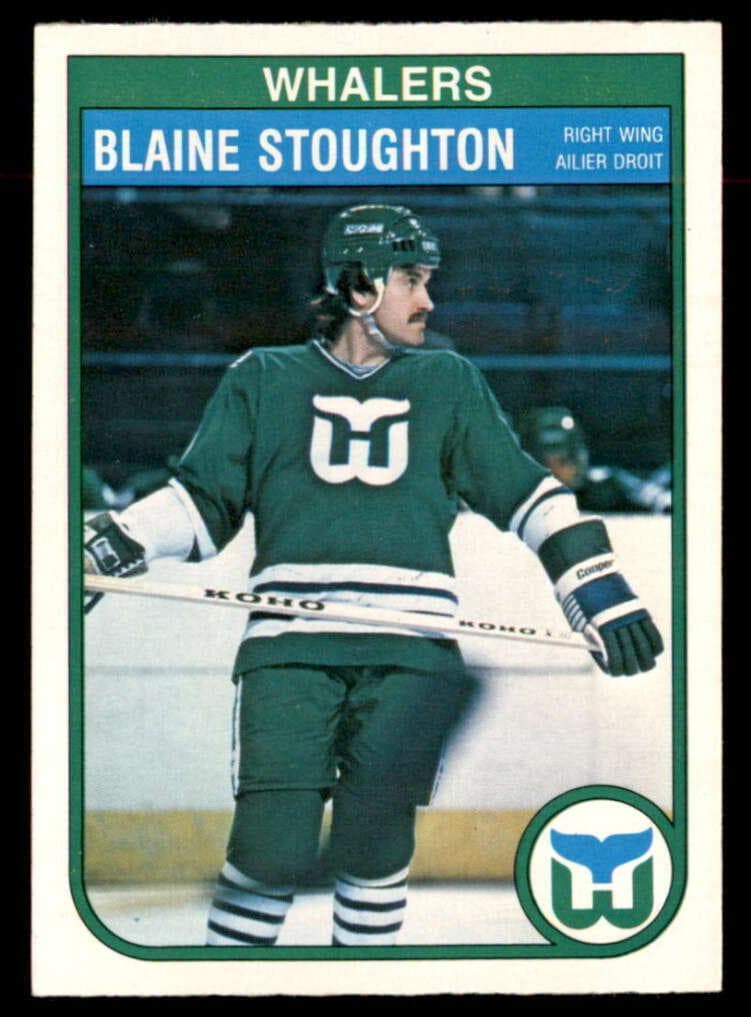 Blaine Stoughton 1982 topps O-Pee-Chee