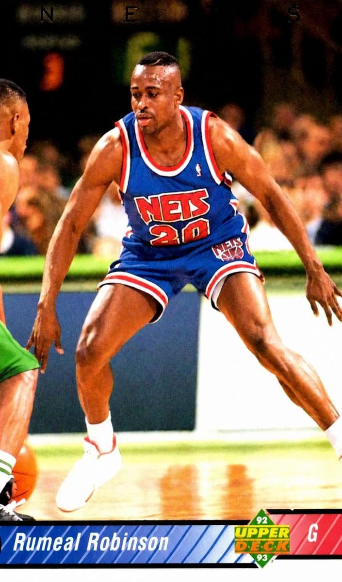 Rumeal Robinson 1992 upper-deck