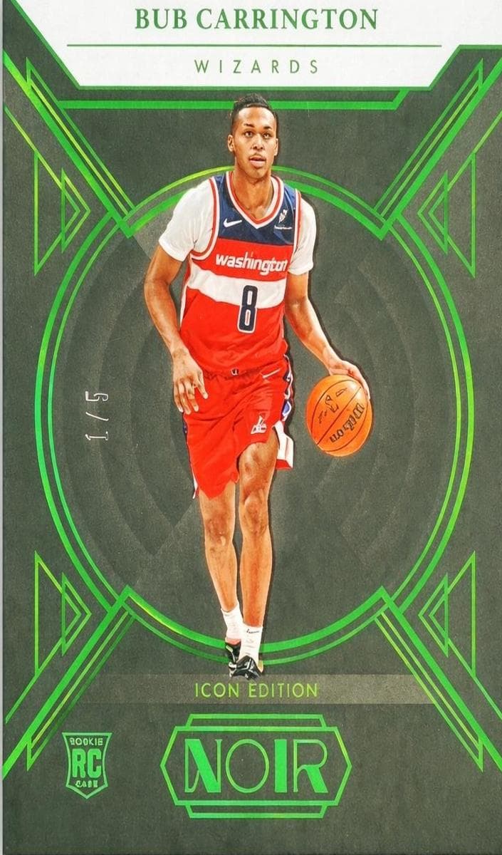 Bub Carrington 2024 panini Panini Noir