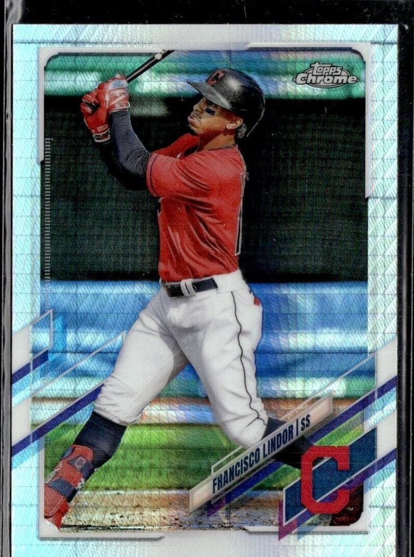 Francisco Lindor 2021 topps Topps Chrome
