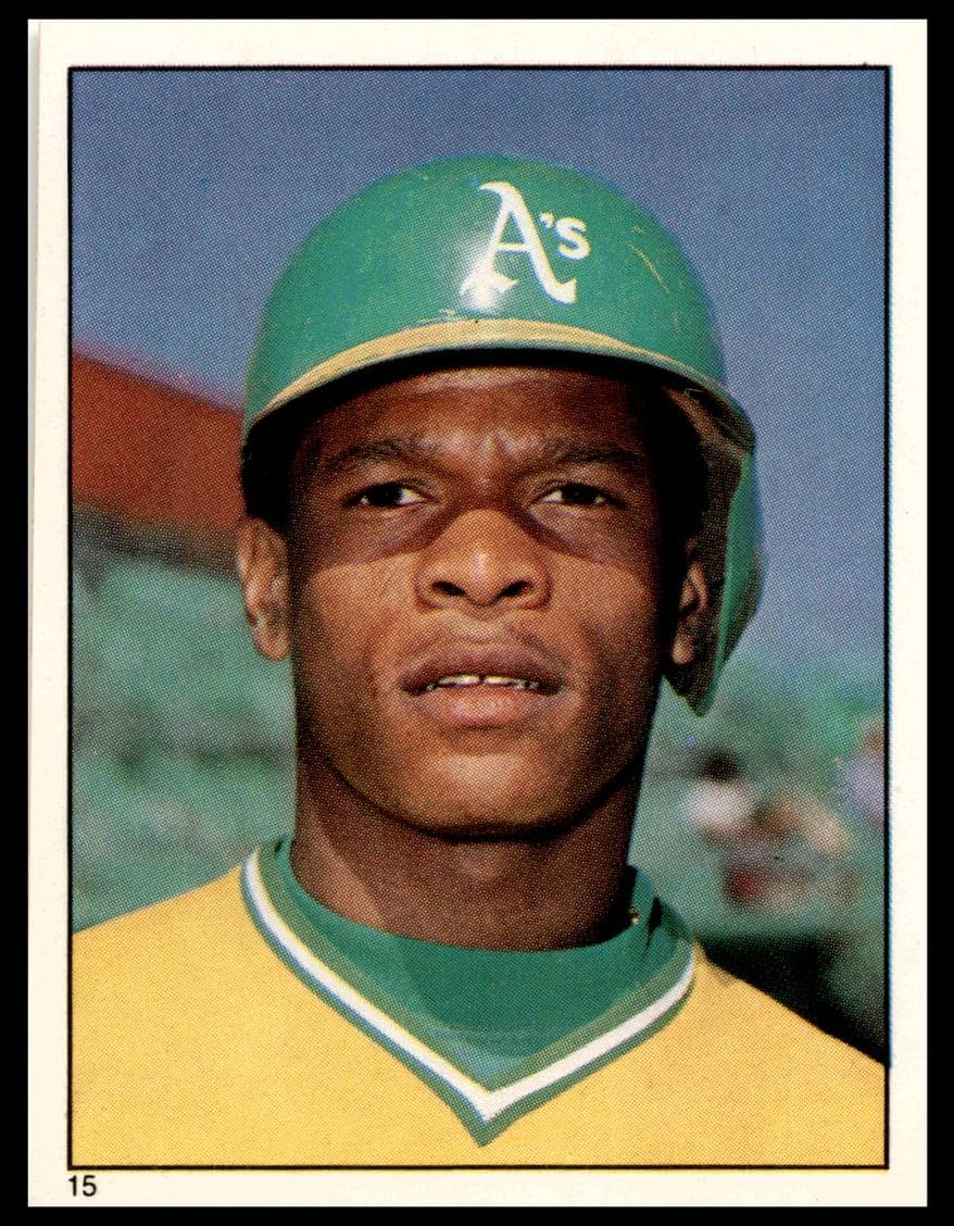 Rickey Henderson 1981 topps