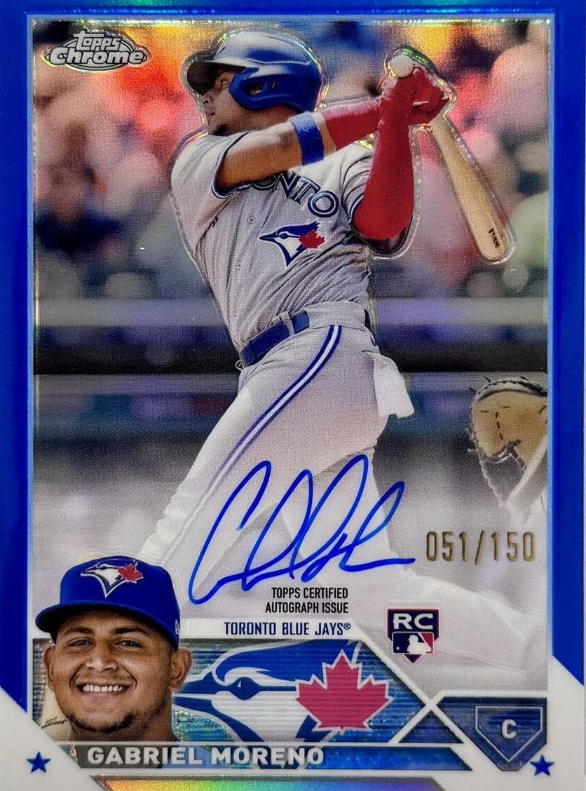 Gabriel Moreno 2023 topps Topps Chrome