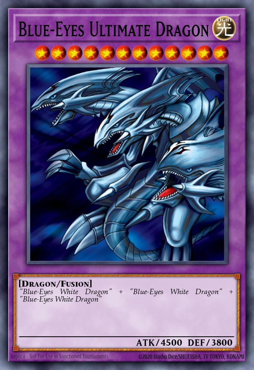 Blue-Eyes Ultimate Dragon #DLG1-EN001