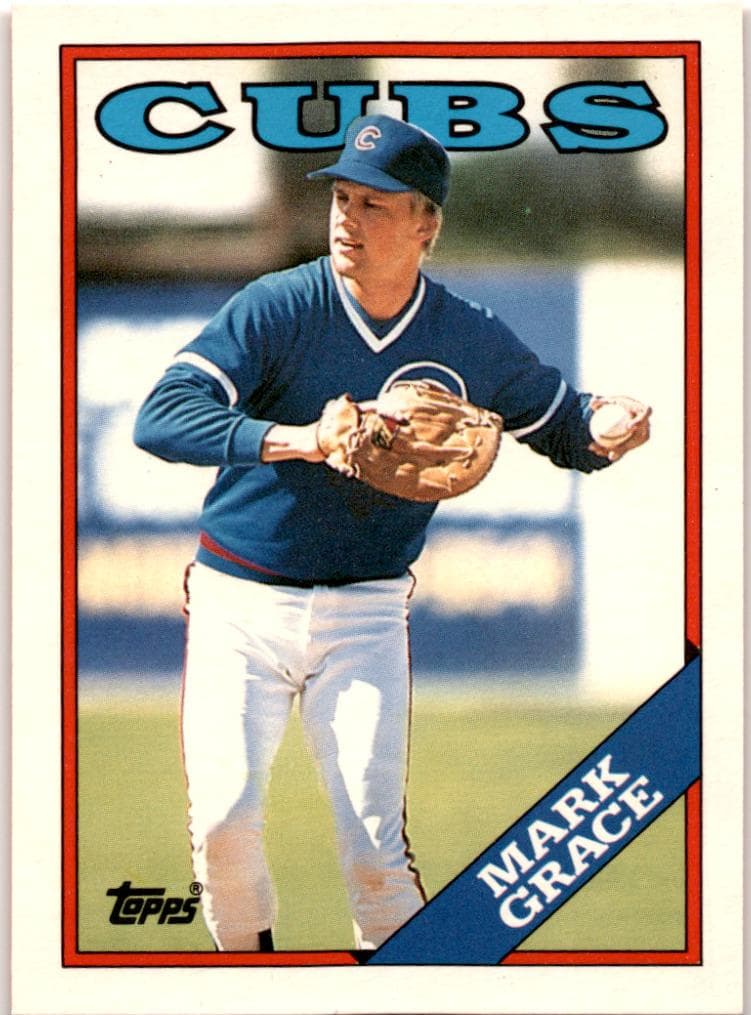 Mark Grace 1988 topps
