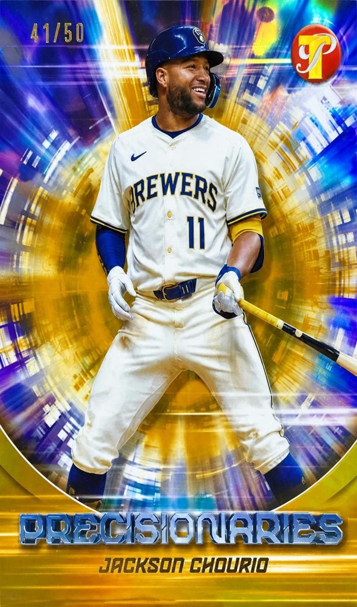 Jackson Chourio 2025 topps Topps Pristine