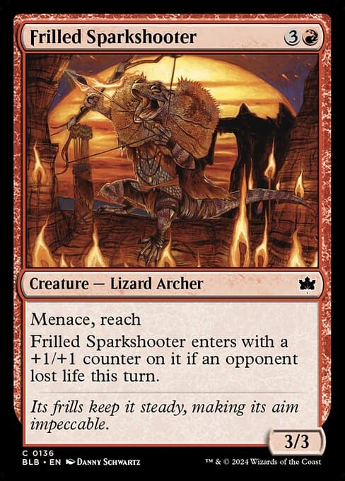 Frilled Sparkshooter 2024 Magic: The Gathering Bloomburrow