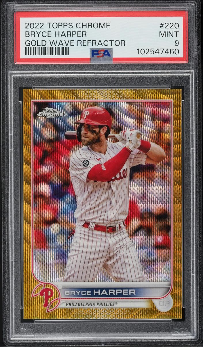 Bryce Harper 2022 topps Topps Chrome