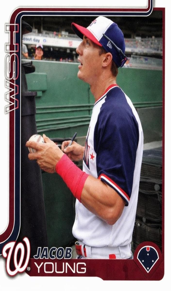 Jacob Young 2025 topps Topps