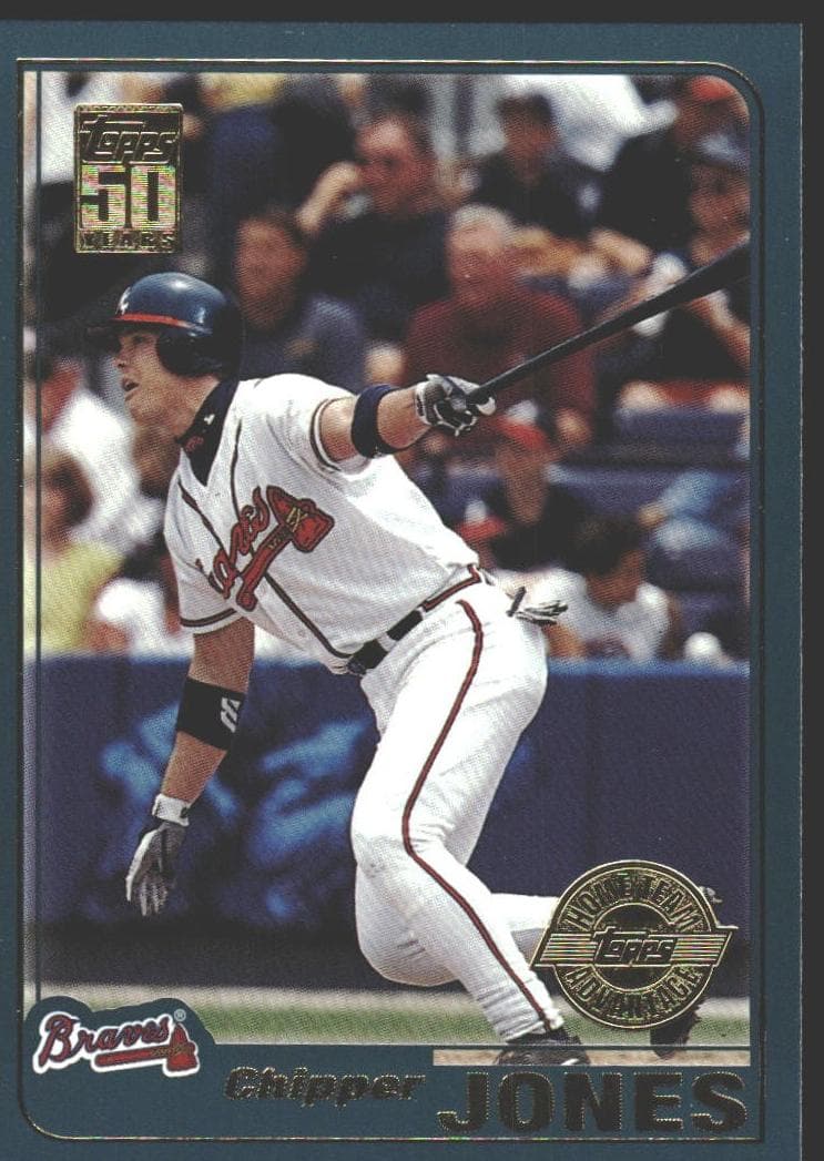 Chipper Jones 2001 topps Topps