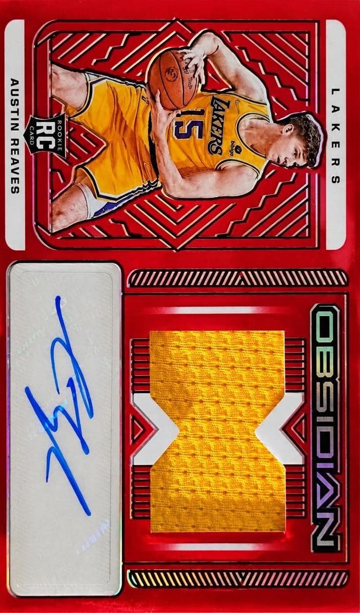 Austin Reaves 2021 panini Panini Obsidian