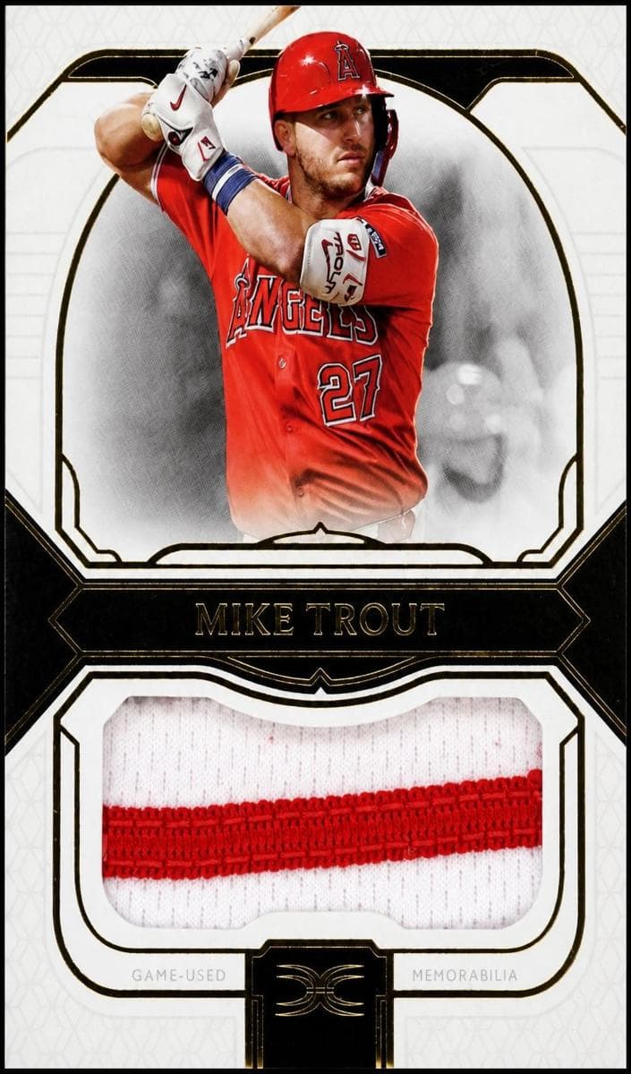 Mike Trout 2024 topps Topps Definitive Collection