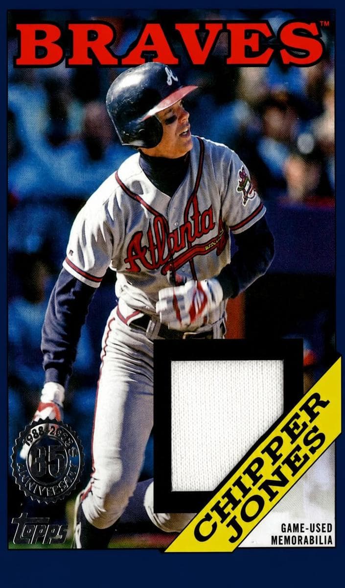 Chipper Jones 2023 topps Topps
