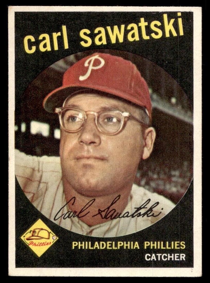 Carl Sawatski 1959 topps Topps