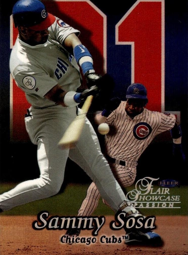 Sammy Sosa 1999 unknown Flair Showcase