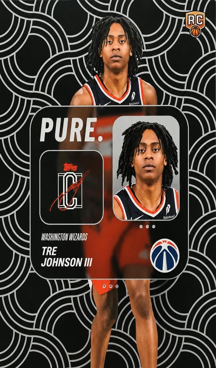 Tre Johnson III 2025 topps Topps Signature Class