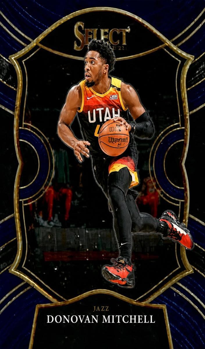 Donovan Mitchell 2020 panini Panini Select