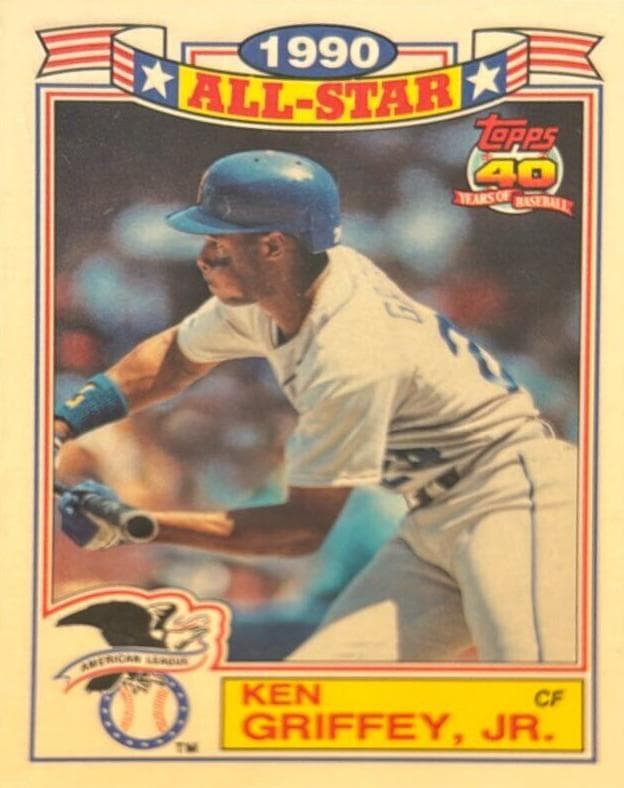 Ken Griffey, Jr. 1991 fleer Fleer