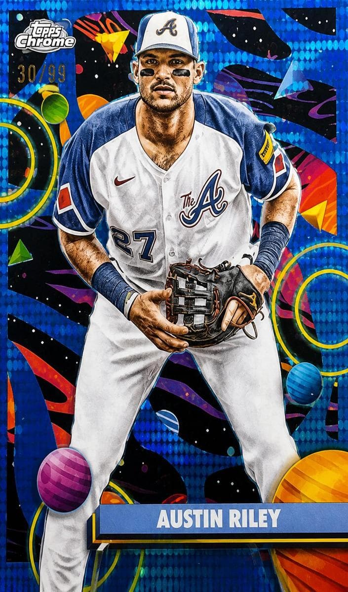 Austin Riley 2025 topps Topps Cosmic Chrome
