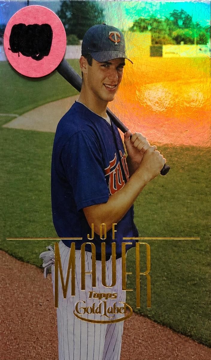 Joe Mauer 2002 topps